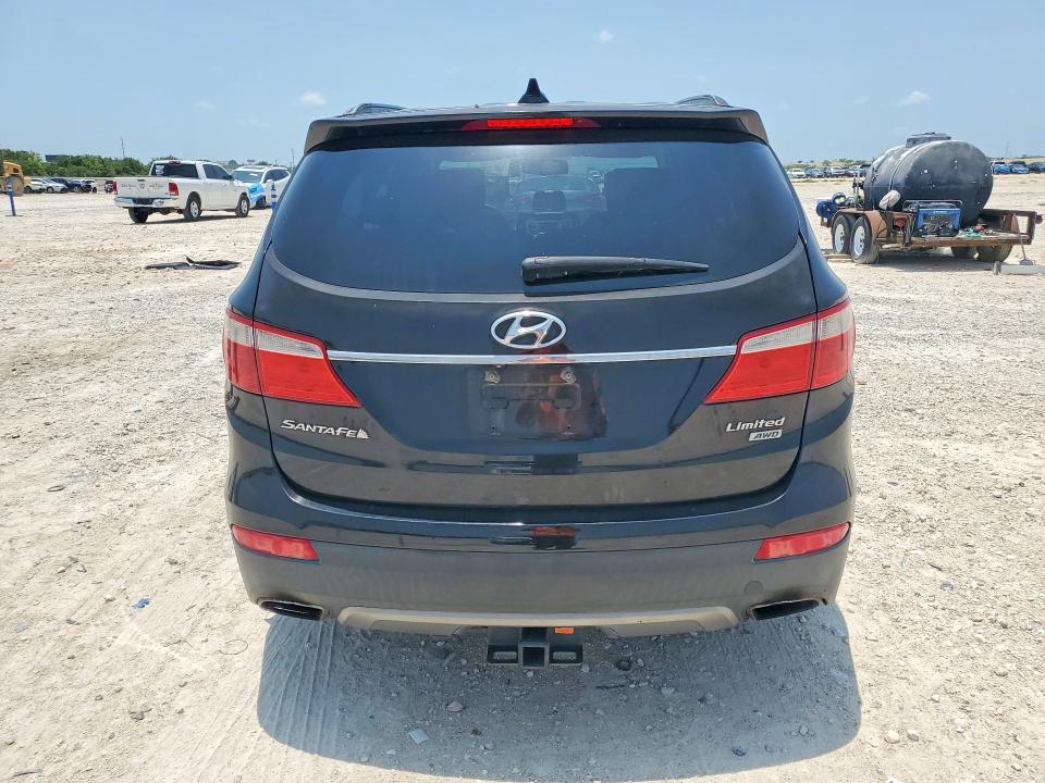 2014 Hyundai Santa fe VIN KM8SNDHF9EU048828 COPART salvage auction — MINOR DENT/SCRATCHES, TX - CERTIFICATE OF TITLE (P), sold $3,200 on 2026-07-30 (photo 6)