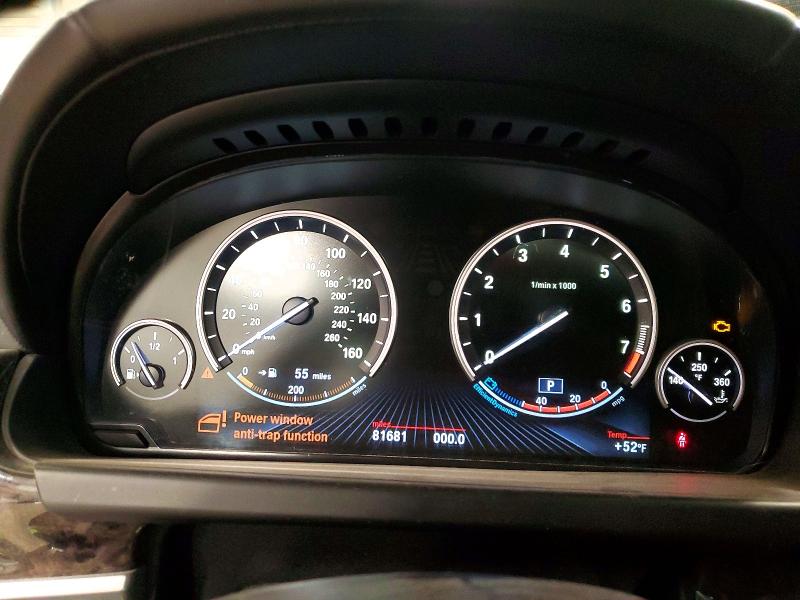 2013 BMW 6er VIN WBAYM1C59DDZ02601 COPART salvage auction — FRONT END, Ut - Certificate Of Title, sold $80 on 2026-07-22 (photo 9)