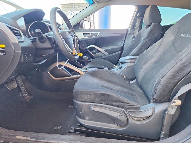 2015 Hyundai Veloster VIN KMHTC6AD6FU230874 COPART salvage auction — FRONT END, Salvage Title, sold $175 on 2026-07-28 (photo 7)