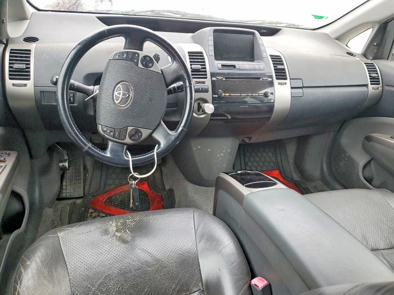 2008 Toyota Prius VIN JTDKB20U483436992 COPART salvage auction — REAR END, Mt - Dis/Dlr/Exp Only Clean Title, sold $800 on 2026-07-31 (photo 8)