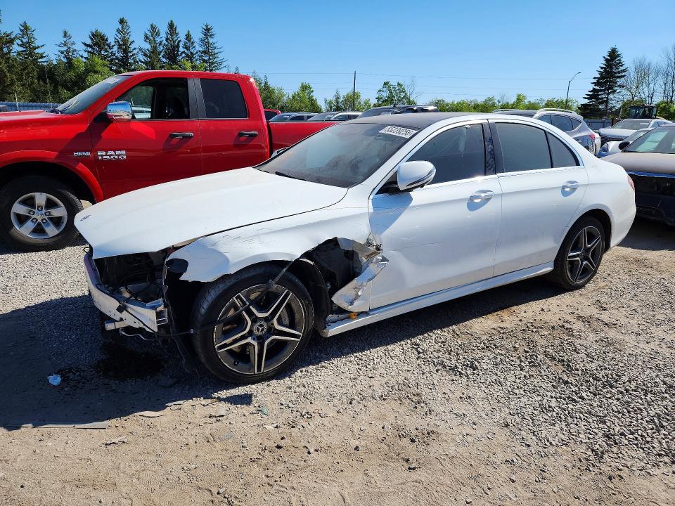 2023 Mercedes-benz E-klasse VIN W1KZF5KB5PB099016 COPART salvage auction — FRONT END, On - Permit No Brand - Unfit, sold $23,700 on 2026-07-16 (photo 1)