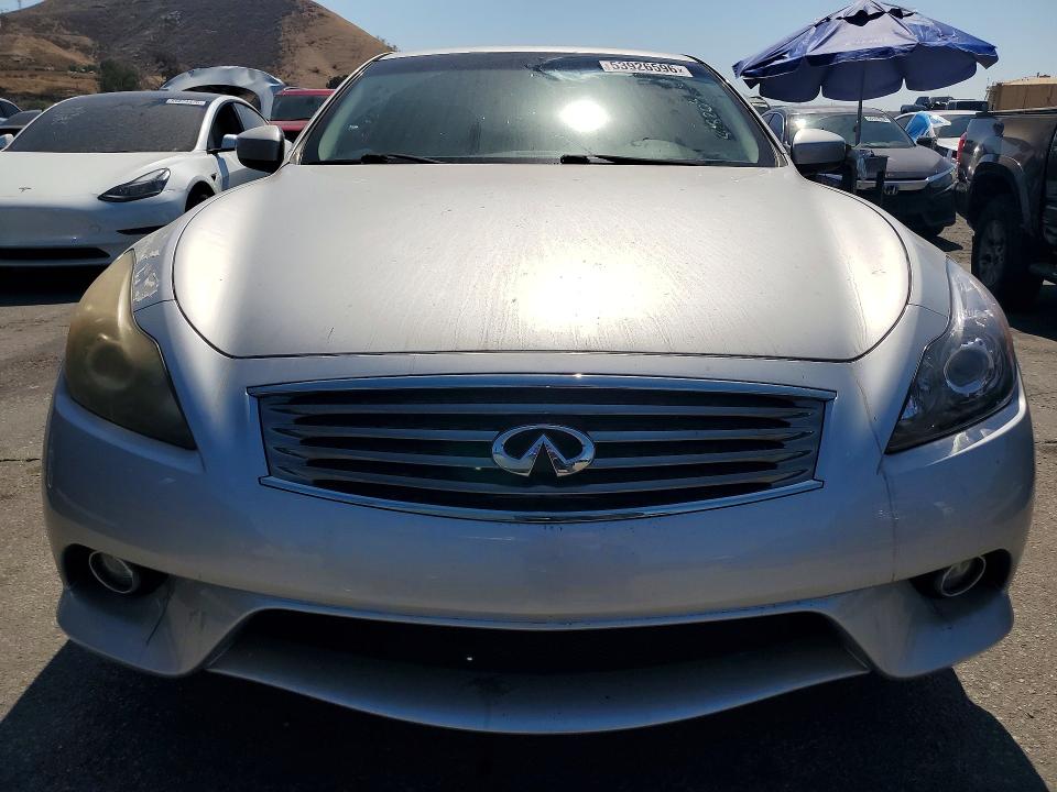 2012 Infiniti G VIN XN1CV6EK8CM422867 COPART salvage auction — ROOF, Ca - Salvage Certificate, sold $525 on 2026-07-09 (photo 5)