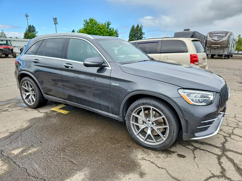 2020 Mercedes-benz Glc VIN WDC0G6EB1LF731265 COPART salvage auction — FRONT END, Or - Salvage Title Certificate, sold $15,000 on 2026-07-13 (photo 4)