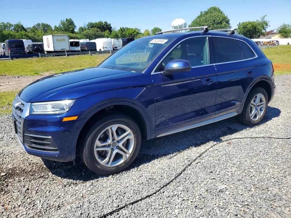 2019 Audi Q5 VIN WA1ANAFY3K2144216 COPART salvage auction — WATER/FLOOD, NJ - CERT OF TITLE-SALVAGE FLOOD, sold $5,700 on 2026-07-28 (photo 1)