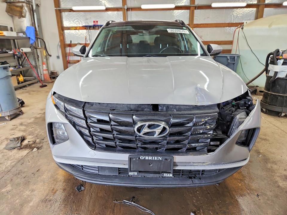 2022 Hyundai Tucson VIN KM8JFCA12NU056397 COPART salvage auction — FRONT END, Il - Salvage Certificate, sold $8,400 on 2026-07-20 (photo 5)