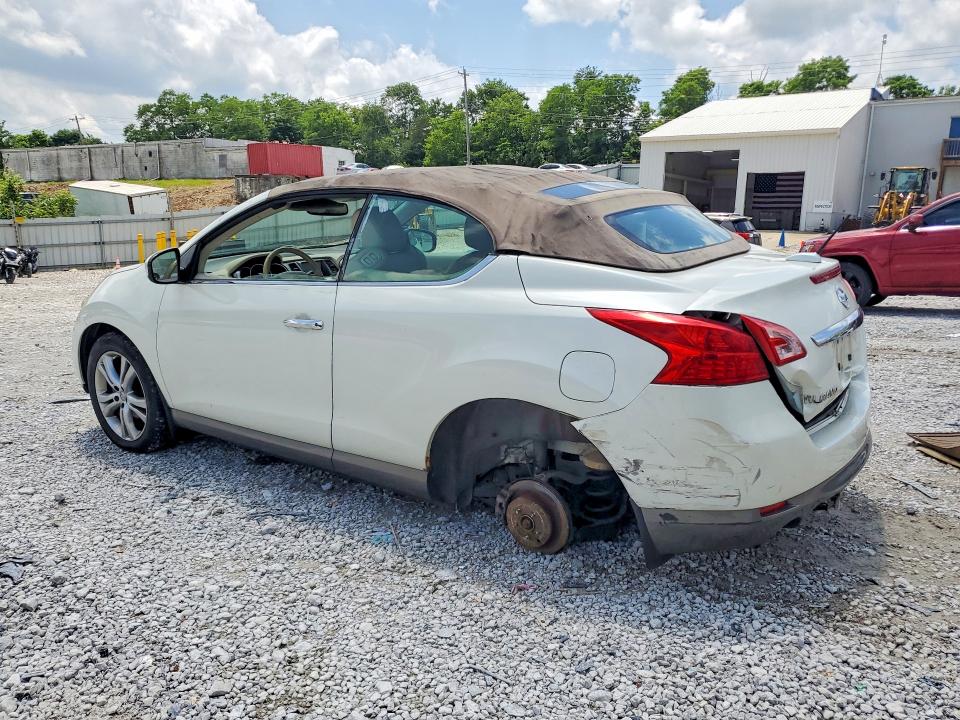 2011 Nissan Murano VIN JN8AZ1FY3BW001189 COPART salvage auction — REAR END, Ky - Bill Of Sale/Part Only/No Titl, sold $275 on 2026-07-17 (photo 2)