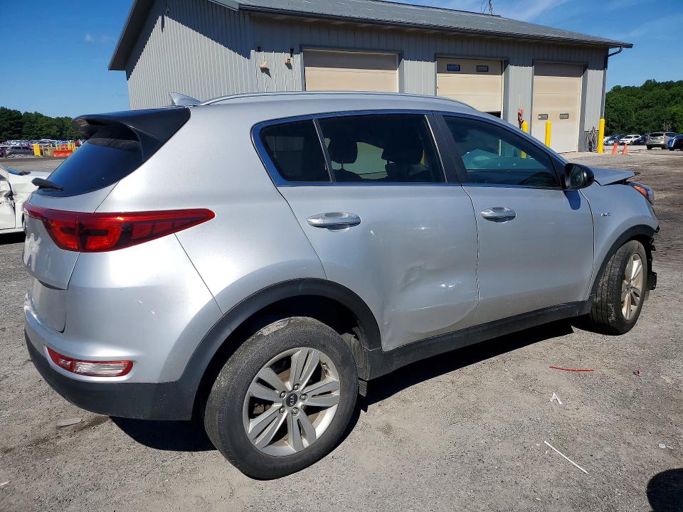 2018 Kia Sportage VIN KNDPMCAC1J7418234 COPART salvage auction — FRONT END, Pa - Certificate Of Salvage, sold $125 on 2026-07-30 (photo 3)