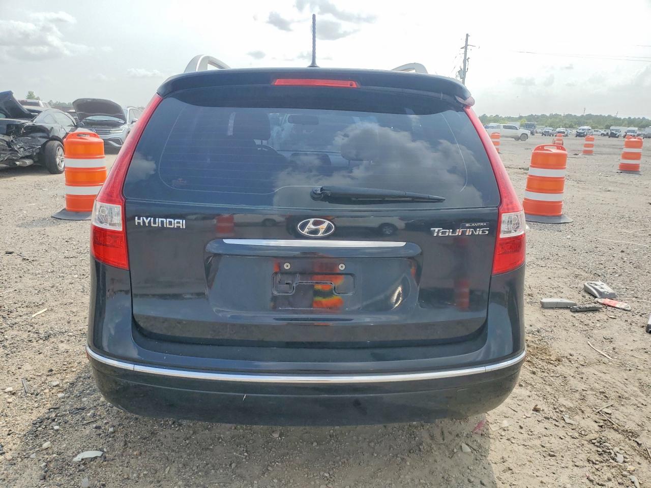 2012 Hyundai Elantra VIN KMHDC8AEXCU136582 COPART salvage auction — Front End, TX - SALVAGE VEHICLE TITLE, sold $650 on 2026-07-09 (photo 6)