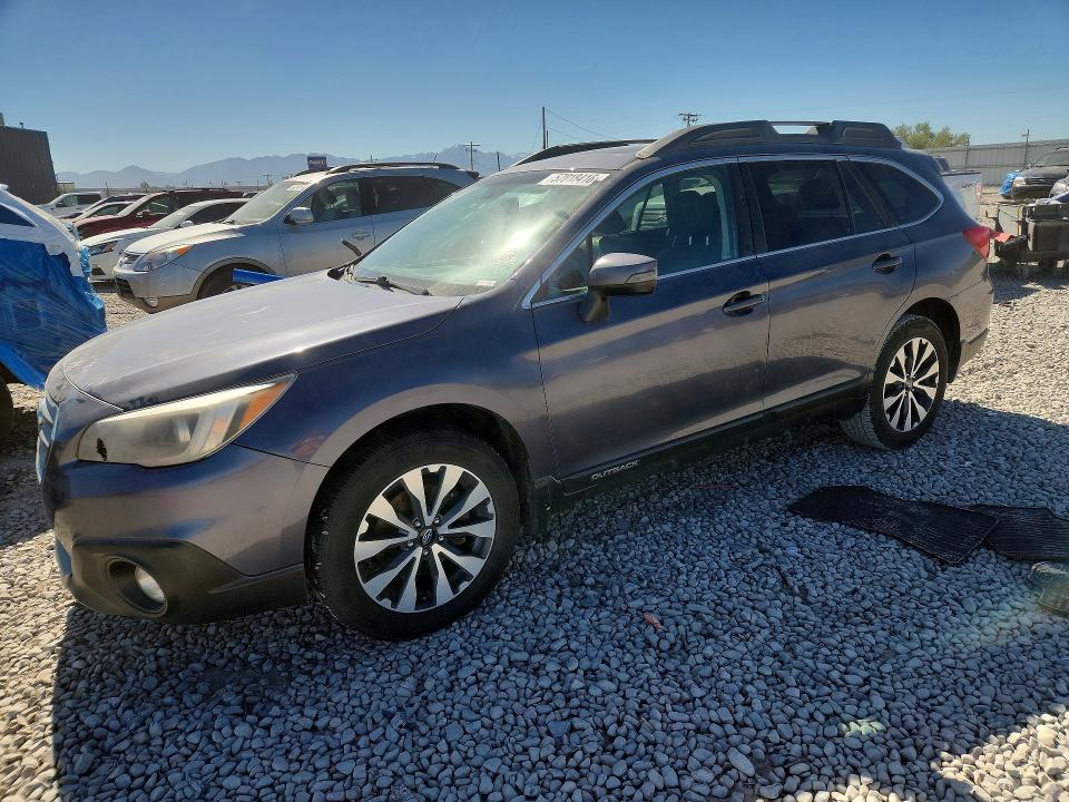 2016 Subaru Outback VIN 4S4BSENC0G3266965 COPART salvage auction — MINOR DENT/SCRATCHES, Ut - Dealer Only Clean Title (P), sold $2,550 on 2026-07-10 (photo 1)
