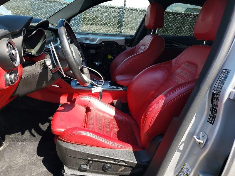 2020 Alfa romeo Stelvio VIN ZASPAKBN2L7C91703 COPART salvage auction — FRONT END, Salvage Title, sold $4,150 on 2026-08-20 (photo 7)