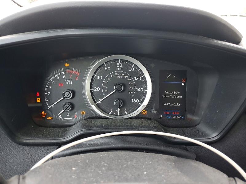 2022 Toyota Corolla VIN 5YFEPMAE5NP372546 COPART salvage auction — FRONT END, PA - CERTIFICATE OF SALVAGE, sold $6,700 on 2026-07-07 (photo 9)