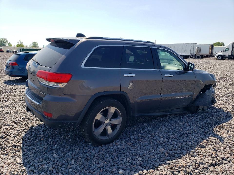 2014 Jeep Cherokee VIN 1C4RJFBG0EC505737 COPART salvage auction — FRONT END, In - Certificate Of Title, sold $1,950 on 2026-07-09 (photo 3)