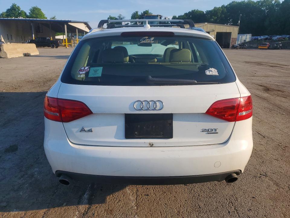2012 Audi A4 VIN WAUSFAFL9CA001965 COPART salvage auction — FRONT END, Ny - Mv-907A Salvage Certificate, sold $325 on 2026-07-14 (photo 6)
