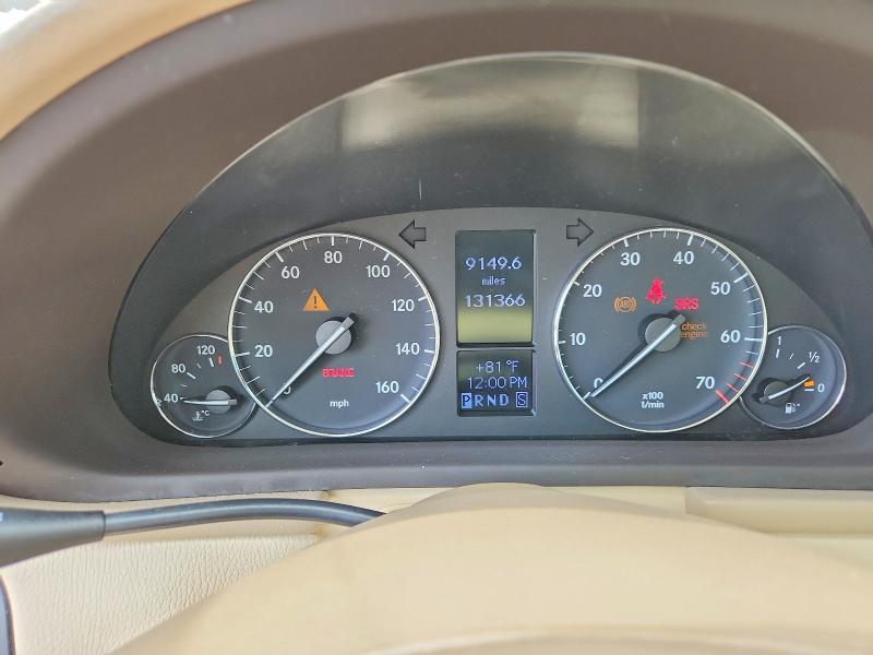 2007 Mercedes-benz C-klasse VIN WDBRF92H87F887897 COPART salvage auction — FRONT END, Nj - Cert Of Title-Salvage, sold $350 on 2026-07-07 (photo 9)