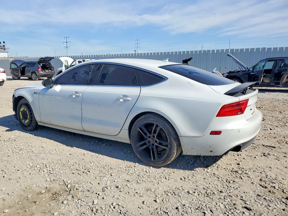 2014 Audi A7 VIN WAUWGAFC1EN017734 COPART salvage auction — FRONT END, Oh - Certificate Of Title, sold $1,350 on 2026-07-02 (photo 2)