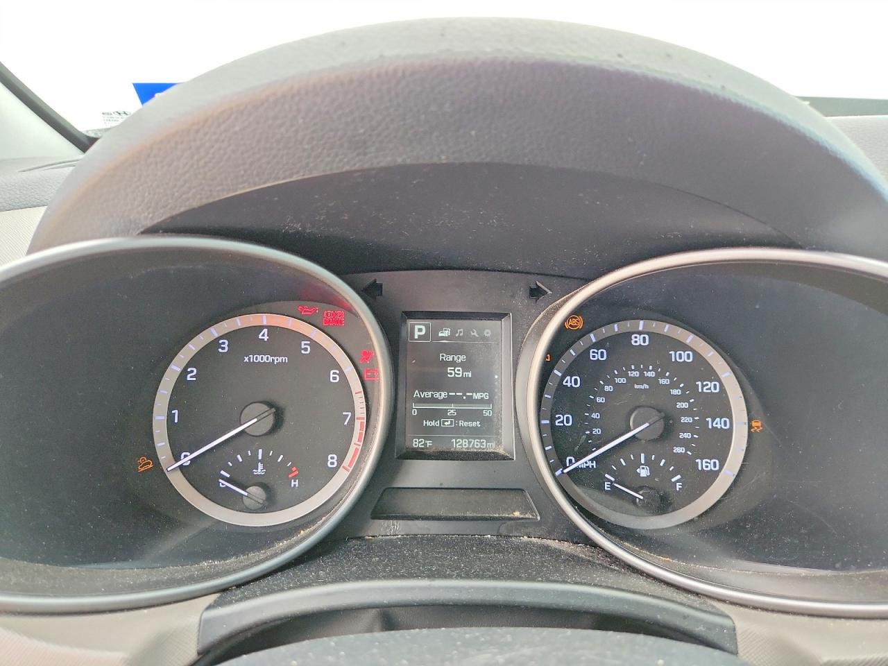 2017 Hyundai Santa Fe VIN KM8SM4HF9HU170516 COPART salvage auction — Front End, MT - CERTIFICATE OF TITLE (P), sold $3,400 on 2026-07-02 (photo 9)