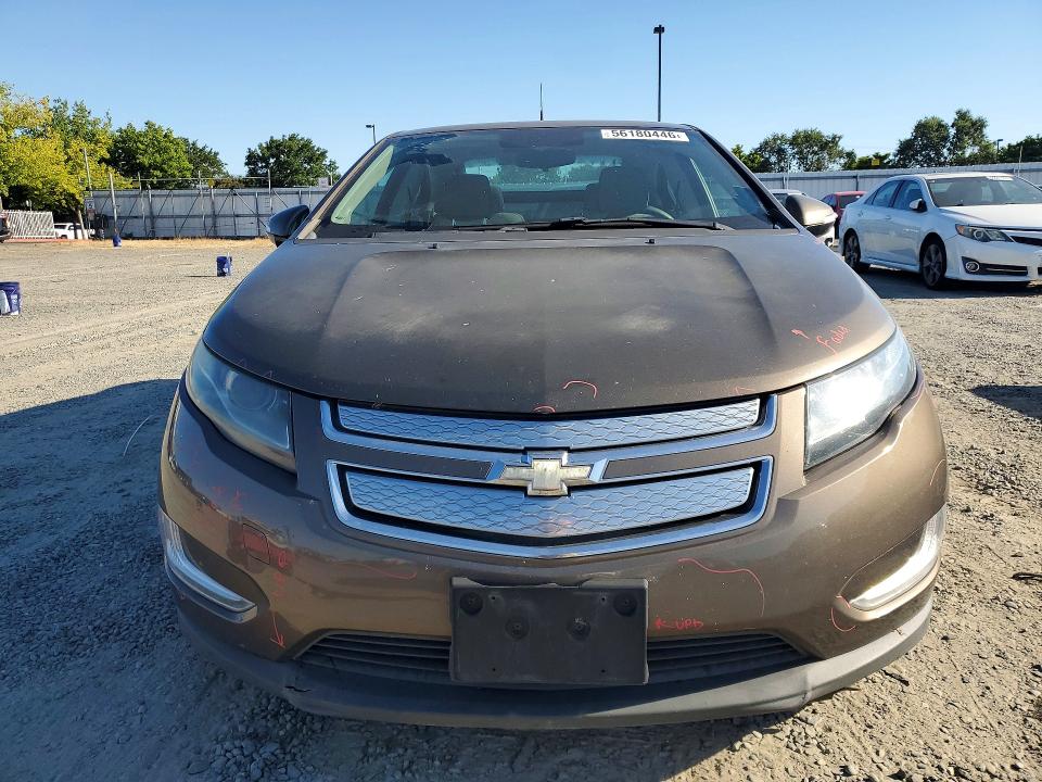 2014 Chevrolet Volt VIN 1G1RE6E46EU172677 COPART salvage auction — REAR END, Ca - Salvage Certificate, sold $1,250 on 2026-07-09 (photo 5)