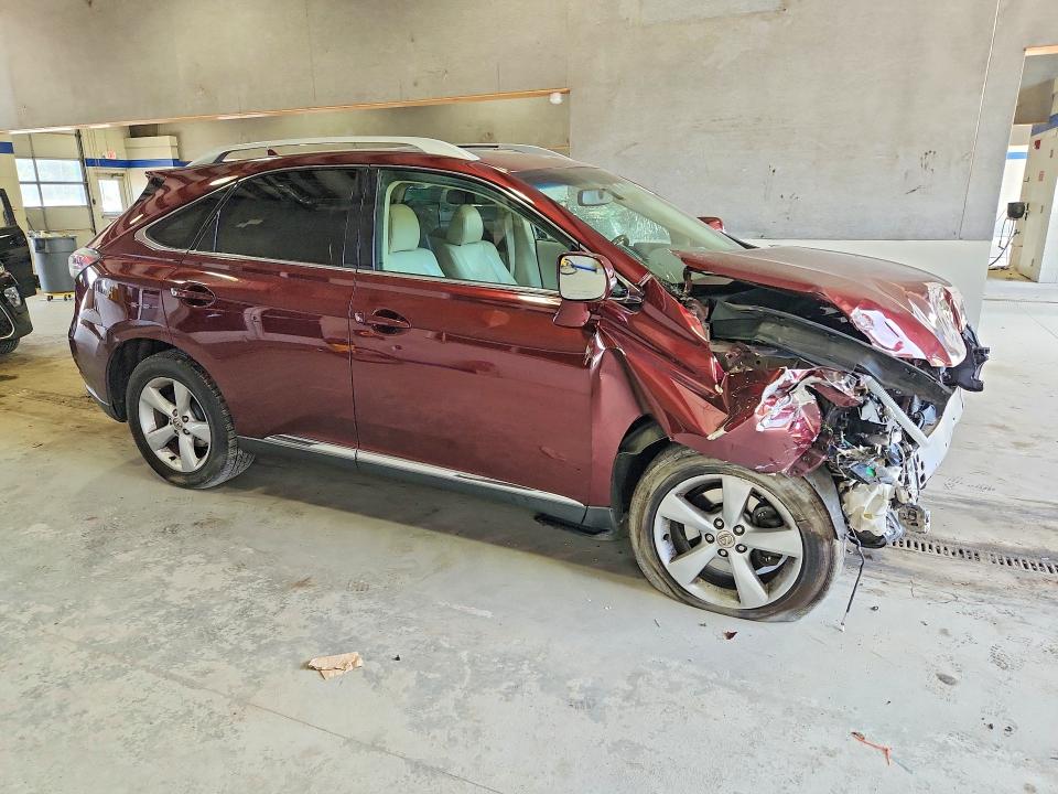 2013 Lexus Rx VIN 2T2BK1BAXDC157668 COPART salvage auction — FRONT END, VA - CERT OF TITLE - SALVAGE, sold $2,750 on 2026-07-02 (photo 4)