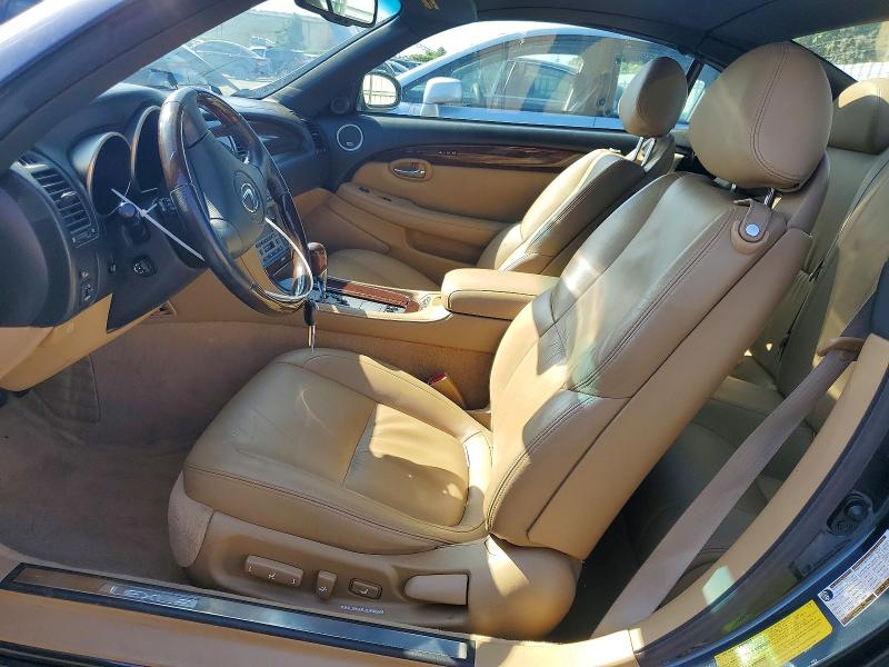 2008 Lexus Sc 430 VIN JTHFN45Y989018178 COPART salvage auction — FRONT END, CA - SALVAGE CERTIFICATE, sold $4,100 on 2026-07-09 (photo 7)