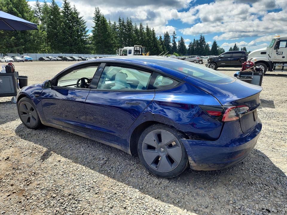 2023 Tesla Model 3 VIN 5YJ3E1EB5PF632468 COPART salvage auction — FRONT END, Wa - Bill Of Sale, sold $6,300 on 2026-07-21 (photo 2)