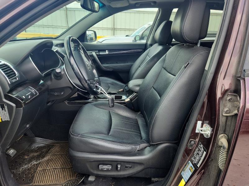2014 Kia Sorento VIN 5XYKU4A70EG481305 COPART salvage auction — REAR END, Tx - Salvage Vehicle Title, sold $1,850 on 2026-07-24 (photo 7)