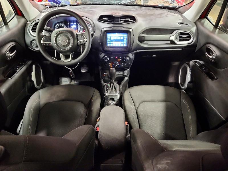 2021 Jeep Renegade VIN ZACNJDABXMPM39813 COPART salvage auction — FRONT END, Pa - Certificate Of Salvage, sold $1,450 on 2026-07-14 (photo 8)
