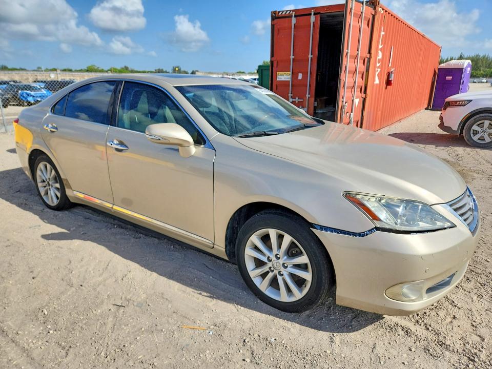 2010 Lexus Es 350 VIN JTHBK1EGXA2408265 COPART salvage auction — REAR END, Fl - Certificate Of Title, sold $850 on 2026-07-22 (photo 4)