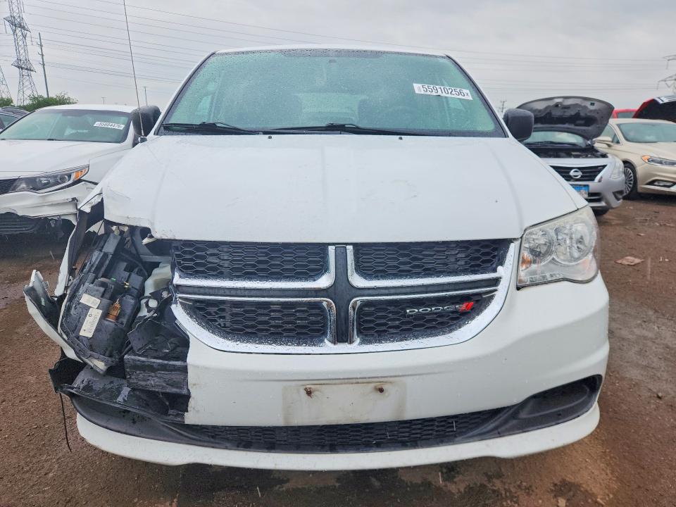 2013 Dodge Caravan VIN 2C4RDGBG4DR814212 COPART salvage auction — FRONT END, Il - Salvage Certificate, sold $1,700 on 2026-07-09 (photo 5)