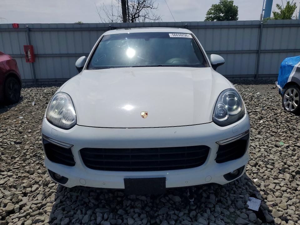 2017 Porsche Cayenne VIN WP1AA2A24HKA81676 COPART salvage auction — SIDE, Va - Cert Of Title - Salvage (P), sold $9,500 on 2026-07-06 (photo 5)