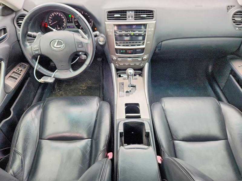 2009 Lexus Is 250 VIN JTHBK262X95092336 COPART salvage auction — REAR END, On - Permit No Brand - Unfit, sold $3,900 on 2026-07-07 (photo 8)