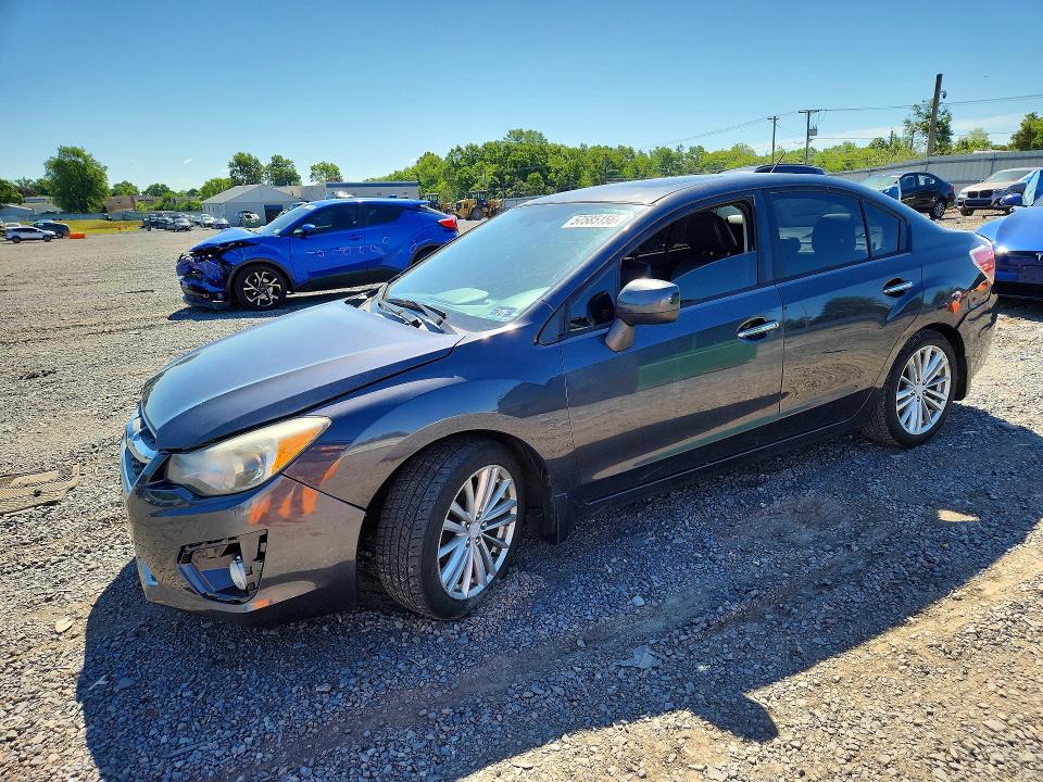 2012 Subaru Impreza VIN JF1GJAH62CH016352 — COPART salvage auction photo