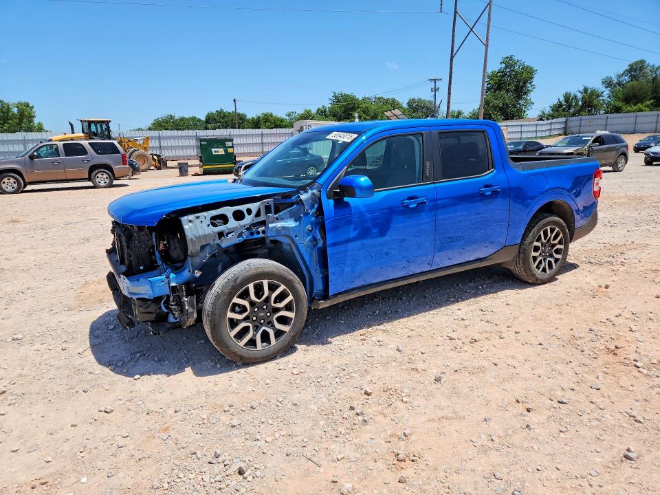 2022 Ford Maverick VIN 3FTTW8F90NRA13354 COPART salvage auction — FRONT END, Ok - Cert Of Title-Salvage, sold $5,200 on 2026-07-02 (photo 1)