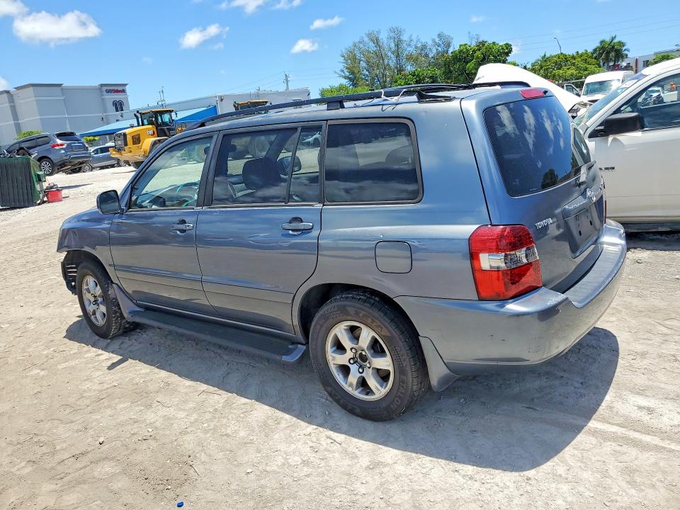 2006 Toyota Highlander VIN JTEGD21A560150910 COPART salvage auction — FRONT END, FL - CERT OF TITLE SLVG REBUILDABLE, sold $725 on 2026-07-24 (photo 2)