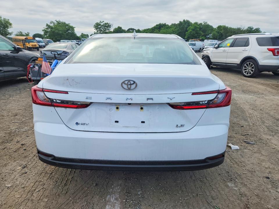 2025 Toyota VIN 4T1DAACK3SU629423 COPART salvage auction — FRONT END, Md - Cert Of Salvage > 75% Damage, sold $11,900 on 2026-07-02 (photo 6)