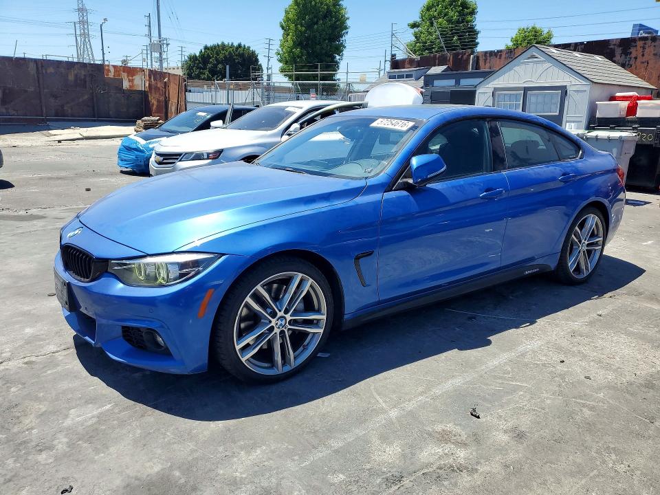 2018 BMW VIN WBA4J5C5XJBF07691 COPART salvage auction — SIDE, Ca - Salvage Certificate, sold $12,100 on 2026-07-31 (photo 1)