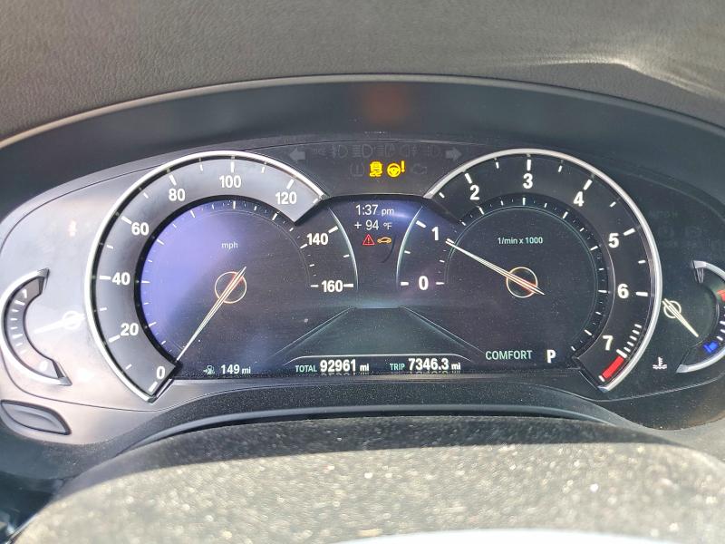 2017 BMW 5er VIN WBAJE7C33HG888893 COPART salvage auction — UNDERCARRIAGE, Co - Public - Salvage Title, sold $2,800 on 2026-07-28 (photo 9)