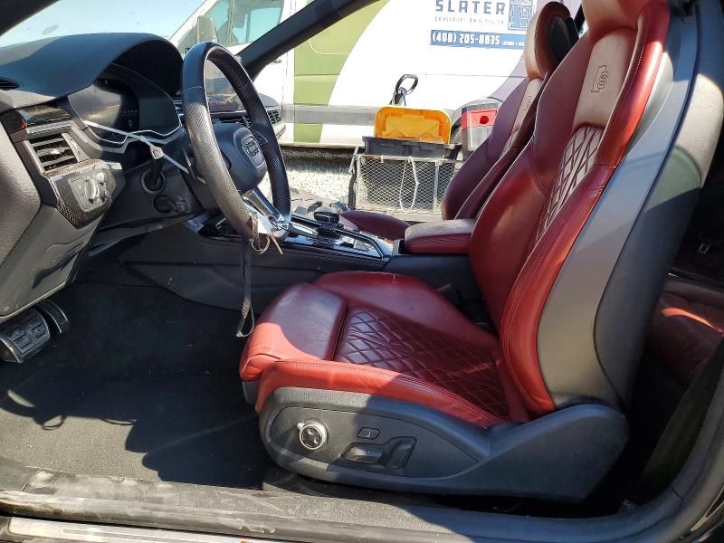 2021 Audi Rs5 VIN WAUY4GF5XMN001486 COPART salvage auction — FRONT END, Ca - Salvage Certificate, sold $7,500 on 2026-07-28 (photo 7)