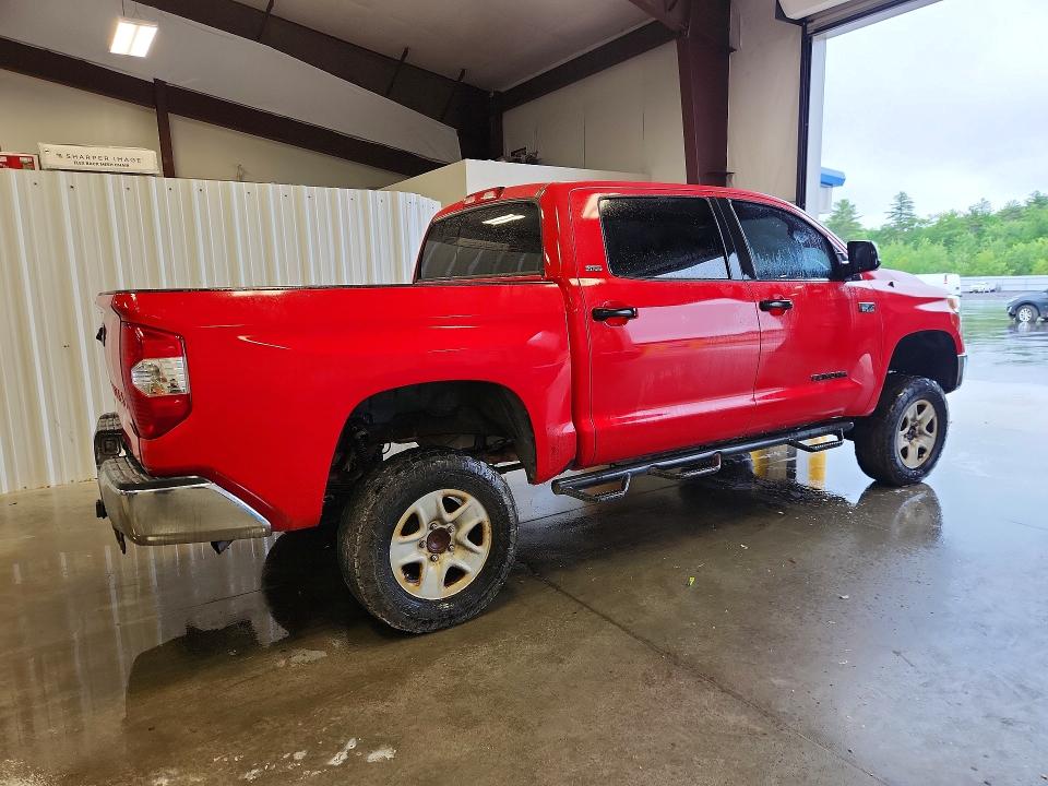 2014 Toyota Tundra VIN 5TFDW5F12EX377943 COPART salvage auction — MECHANICAL, Tx - Certificate Of Title, sold $7,300 on 2026-07-07 (photo 3)