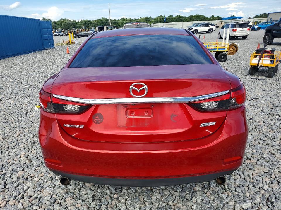 2016 Mazda 6 VIN JM1GJ1V5XG1434887 COPART salvage auction — WATER/FLOOD, Fl - Cert Of Title-Slvg Rebld Flood, sold $400 on 2026-07-31 (photo 6)
