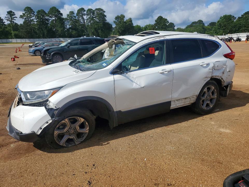2019 Honda Cr-v VIN 7FARW1H80KE035278 COPART salvage auction — FRONT END, Tx - Salvage Vehicle Title, sold $1,900 on 2026-07-06 (photo 1)