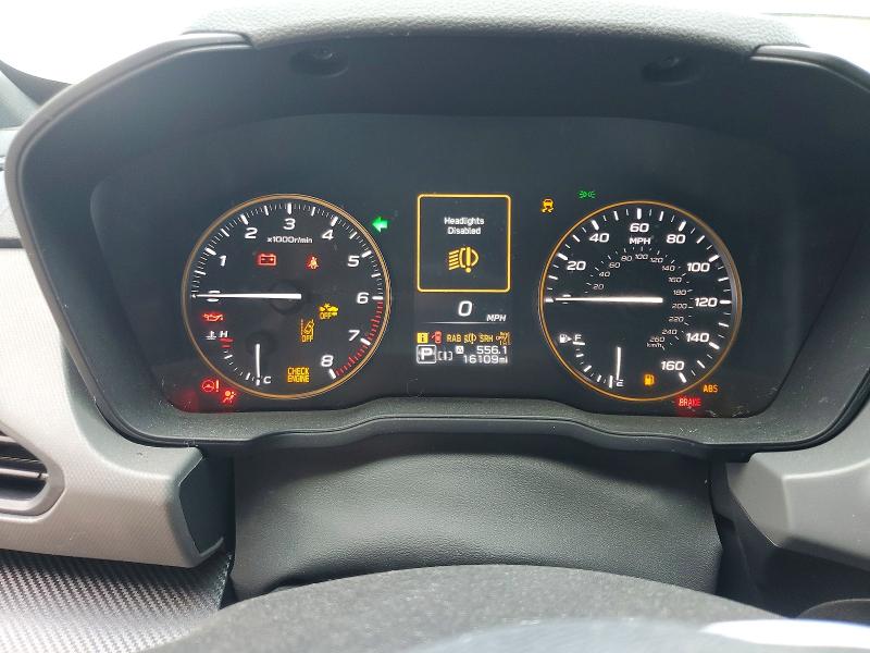 2024 Subaru Xv VIN 4S4GUHT68R3806449 COPART salvage auction — FRONT END, OH - CERT OF TITLE-SALVAGE, sold $8,500 on 2026-08-25 (photo 9)