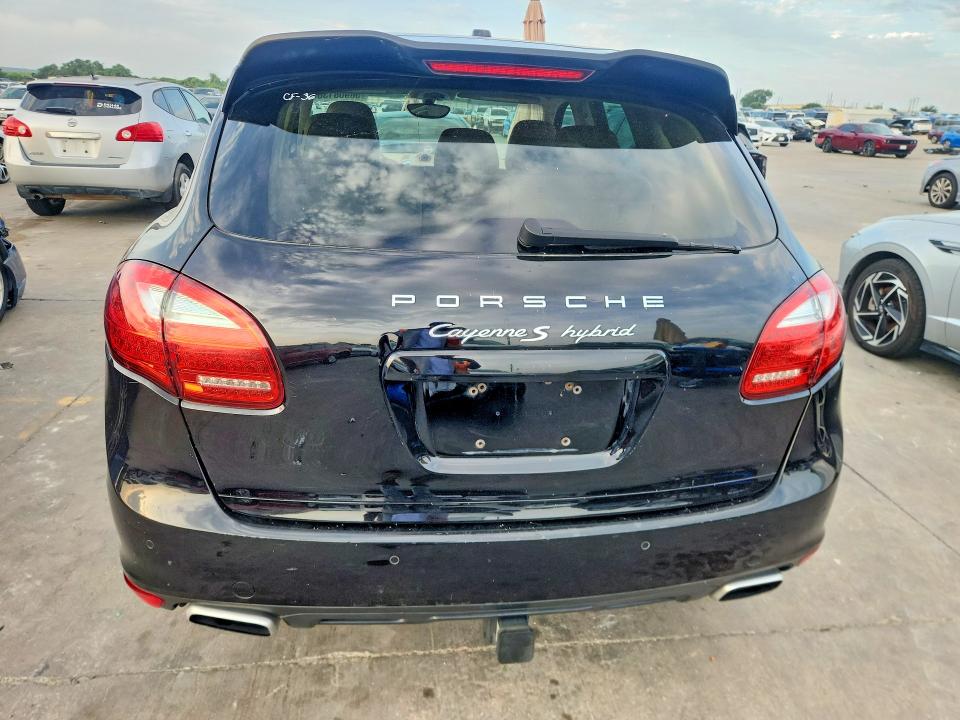 2013 Porsche Cayenne VIN WP1AE2A27DLA15504 COPART salvage auction — NORMAL WEAR, Nj - Certificate Of Title, sold $875 on 2026-07-30 (photo 6)