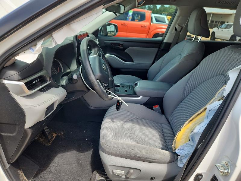 2022 Toyota Highlander VIN 5TDCZRAH2NS115960 COPART salvage auction — SIDE, Al - Cert Of Title-Salvage Title, sold $14,400 on 2026-07-22 (photo 7)