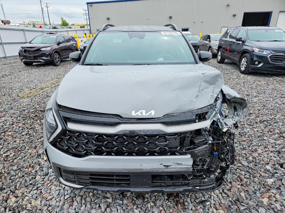 2024 Kia Sportage VIN 5XYK7CDF4RG197444 COPART salvage auction — FRONT END, Wi - Cert Of Title-Claim Paid, sold $7,200 on 2026-07-20 (photo 5)
