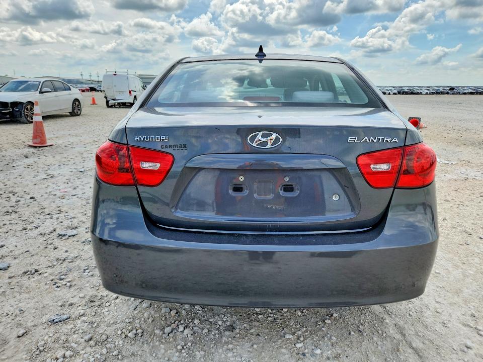 2009 Hyundai Elantra VIN KMHDU46D59U697626 COPART salvage auction — FRONT END, Tx - Salvage Vehicle Title, sold $200 on 2026-07-02 (photo 6)