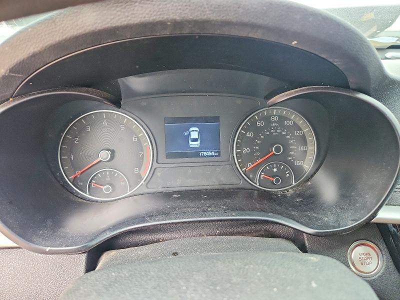 2020 Kia Optima VIN 5XXGT4L34LG438929 COPART salvage auction — FRONT END, La - Permit To Sell-Salvage Vehicle, sold $450 on 2026-07-02 (photo 9)