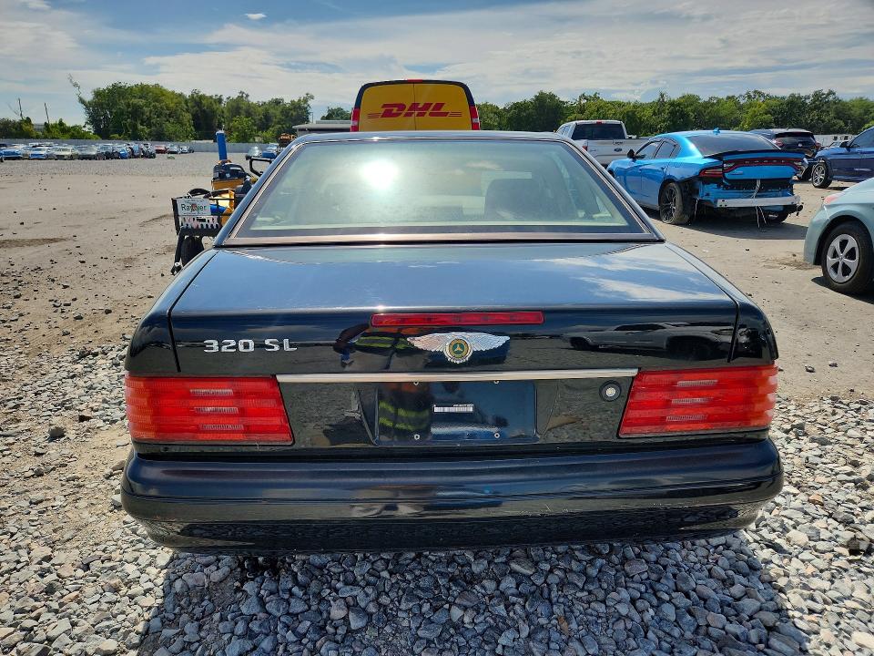 1996 Mercedes-benz Sl-class VIN WDBFA63FXTF133729 COPART salvage auction — MINOR DENT/SCRATCHES, Fl - Certificate Of Title, sold $3,300 on 2026-07-06 (photo 6)