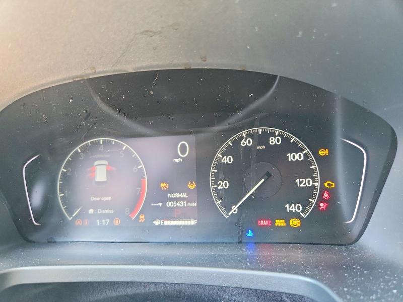 2025 Honda Pilot VIN 5FNYG1H60SB183806 COPART salvage auction — FRONT END, Va - Cert Of Title - Salvage, sold $14,600 on 2026-07-28 (photo 9)