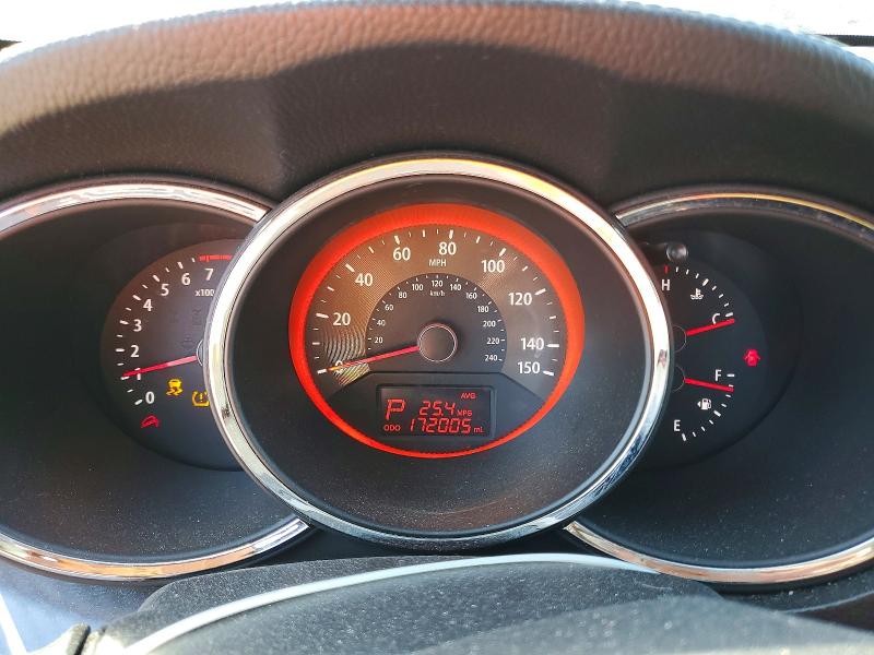2011 Kia Sorento VIN 5XYKW4A26BG161464 COPART salvage auction — FRONT END, Nc - Salvage Certificate Of Title, sold $1,800 on 2026-07-27 (photo 9)