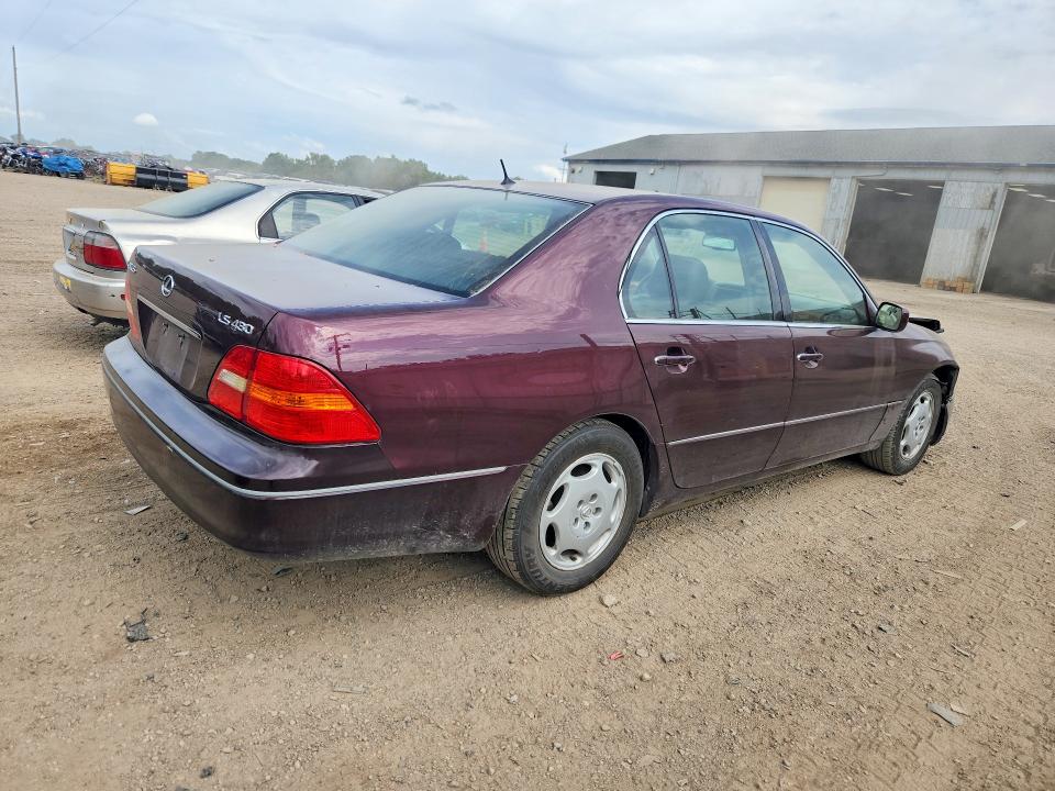 2001 Lexus Ls 430 VIN JTHBN30F810019556 COPART salvage auction — FRONT END, Mi - Certificate Of Title, sold $250 on 2026-07-29 (photo 3)